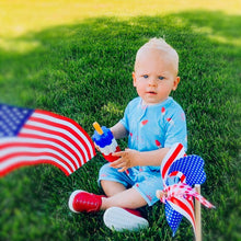 Load image into Gallery viewer, PATRIOTIC POPS MILLER ROMPER