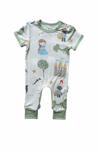 Load image into Gallery viewer, ONCE UPON A TIME ZIP-PEA ROMPER
