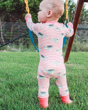 Load image into Gallery viewer, ZEUS PIRATE SHARKS CONVERTIBLE ROMPER
